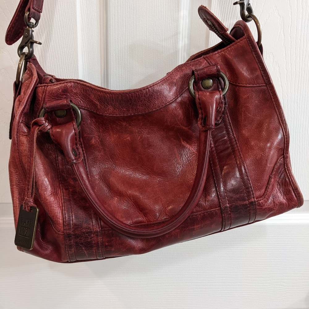 Frye leather sachel